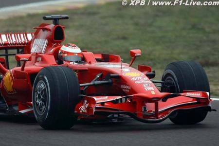 La F2008 en piste !