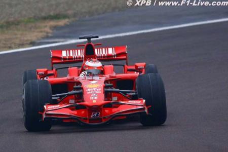 La F2008 en piste !