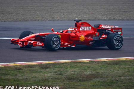 La F2008 en piste !