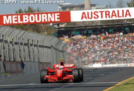 Kimi marque d'entré son territoire