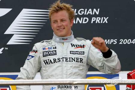 Statistique de la carrière de Kimi Raikkonen en F1