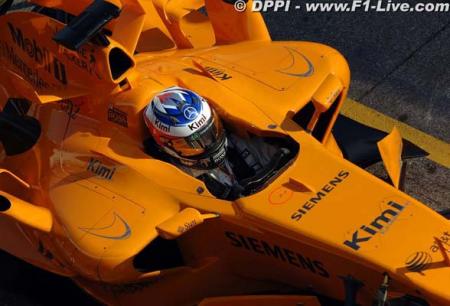 Couleur inédite pour Raikkonen