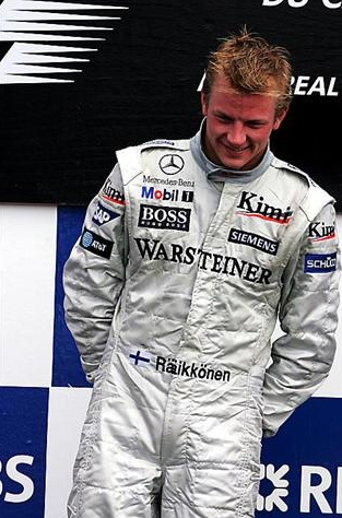 Un Raikkonen radieux